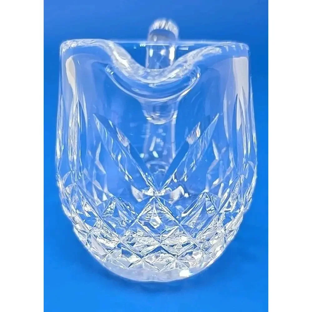 Waterford Crystal Creamer Pitcher -‎ Excellent 2.75” Tall U30